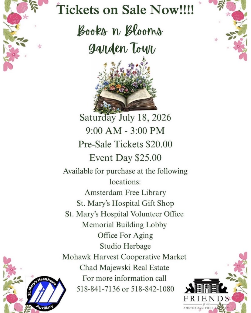 Books n' Blooms Garden Tour