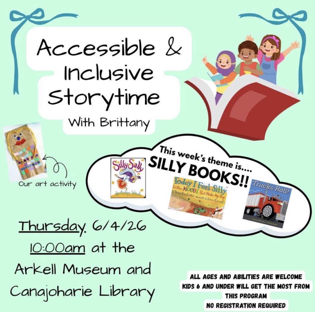 Storytime at the Arkell Museum and Canajoharie Library