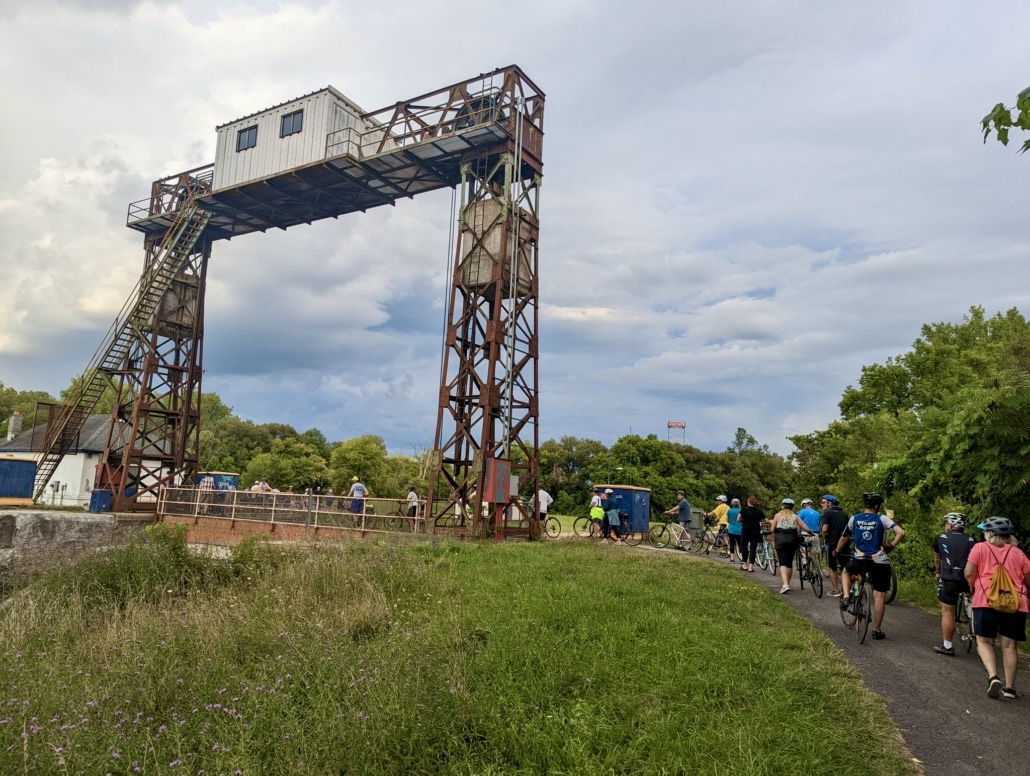 Riders on the Empire State Trail. SOURCE: Oneida County History Center
