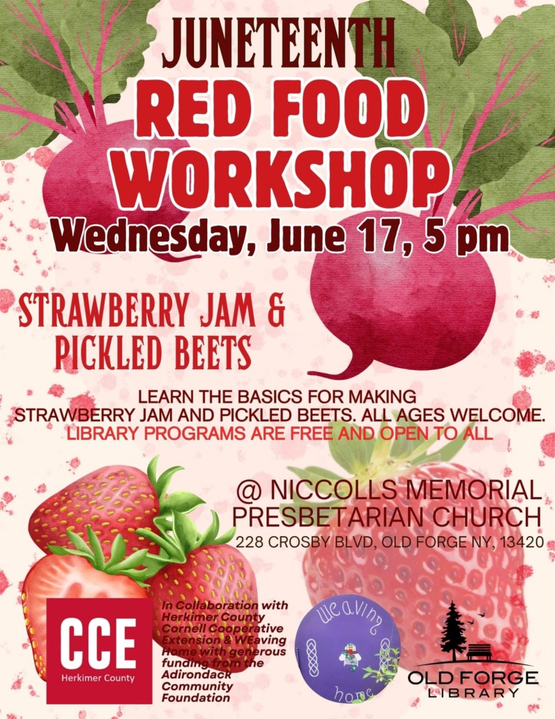 Juneteenth Red Food Workshop