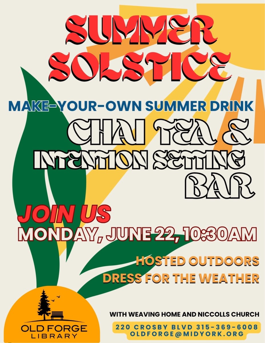 Summer Solstice at the Old Forge Library