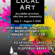 Old Forge Local Art Exhibit Deadline
