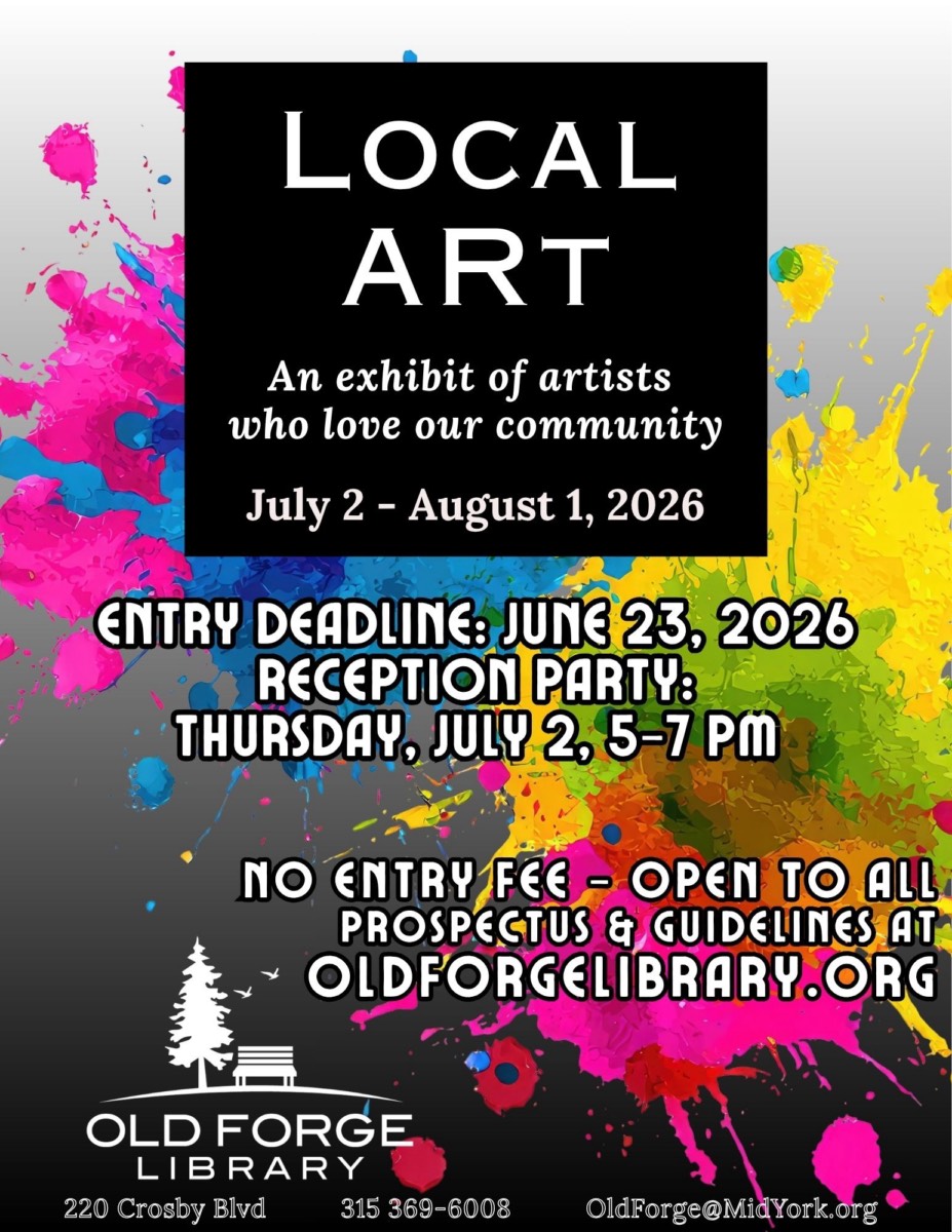 Local Art Exhibit Deadline