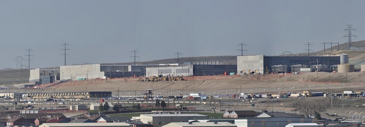 Example data center in Utah Source: Swilsonmc, CC BY-SA 3.0 , via Wikimedia Commons