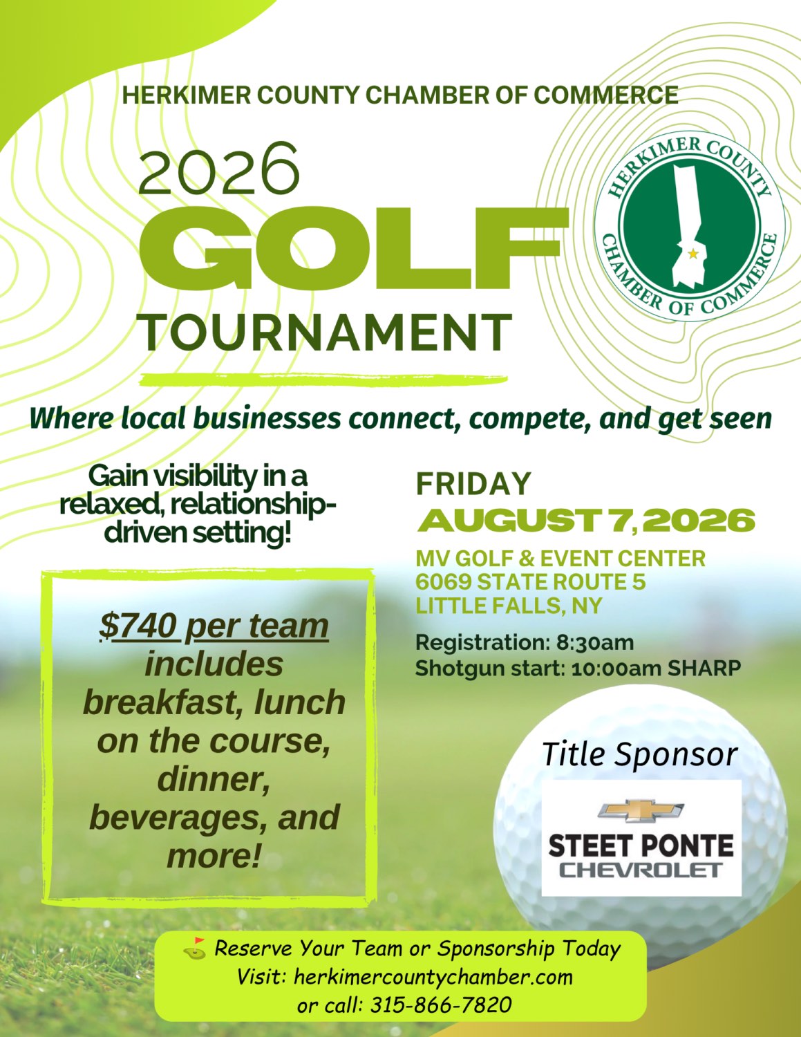 Herkimer County Chamber Golf Tournament