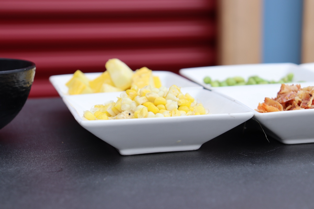Ingredients for Georges Bank Succotash