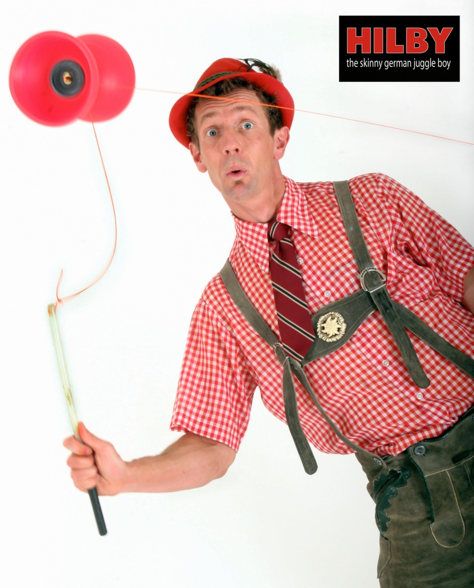 World renowned performer Hilby will bring his extreme circus skills to Unity Hall's Free Family Fun Fest on Sunday, July 19.