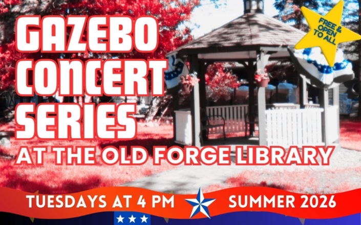 Old Forge Library Gazebo Concert Series 2026