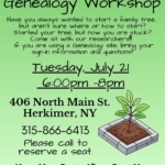 Genealogy Workshop – Keep Your Roots Alive—Start Here