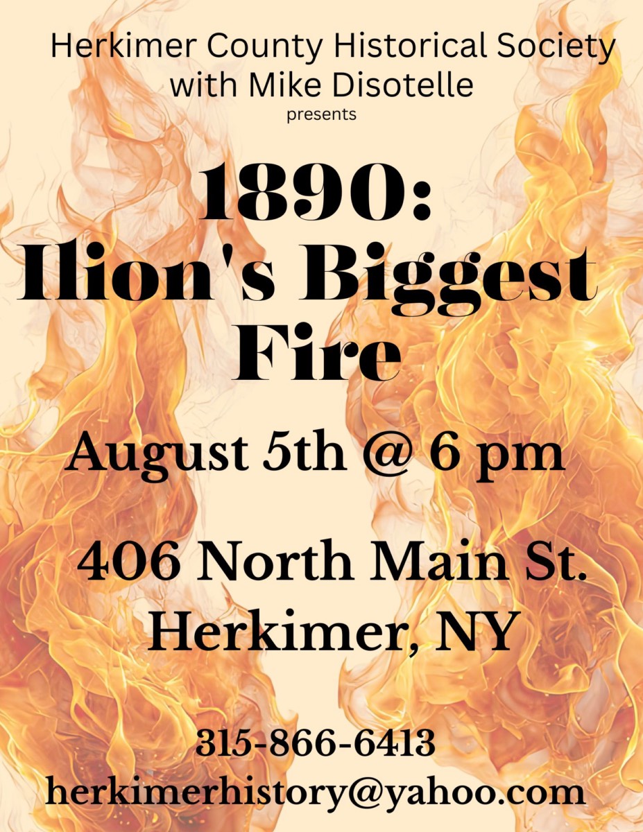 1890: Ilion's Biggest Fire
