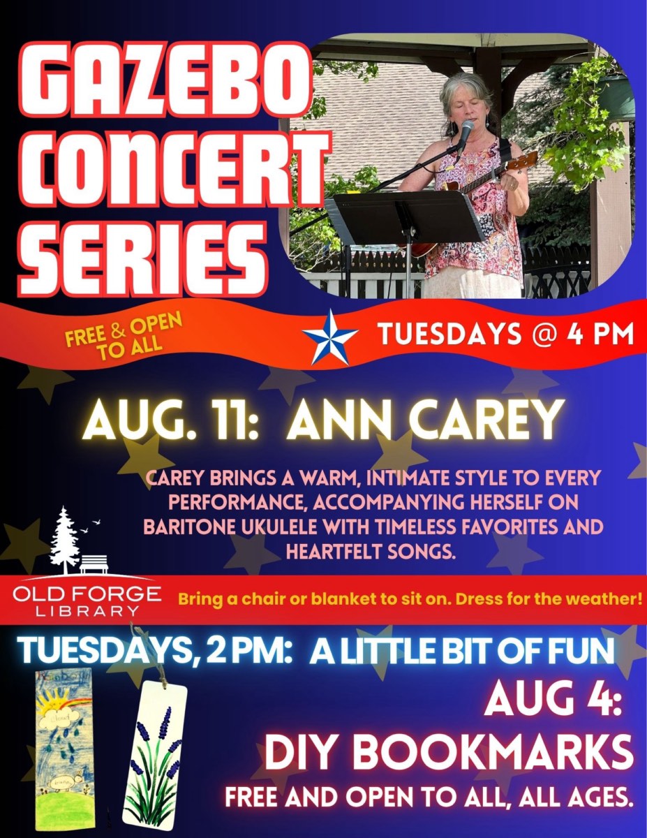 Old Forge Library Gazebo Concert Series: Historic American Revolutionary Songs