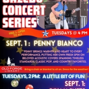 Old Forge Library Gazebo Concert Series: Penny Bianco