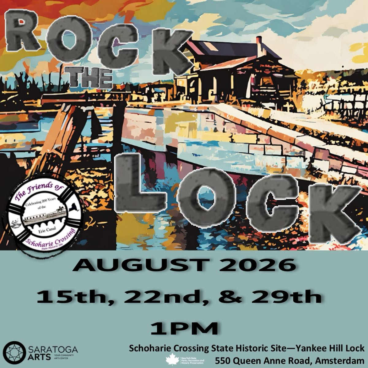 Rock the Lock at Schoharie Crossing