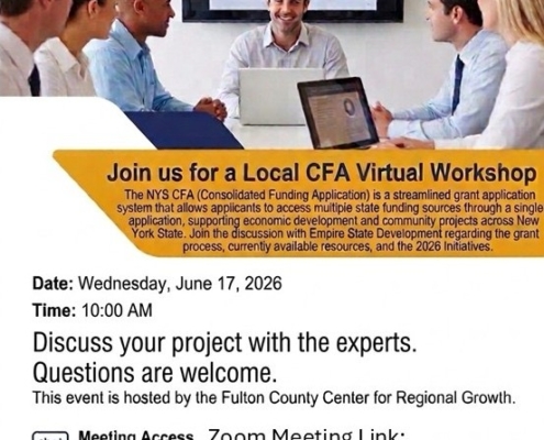Fulton County Regional chamber of Commerce CFA Virtual Workshop 2026