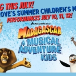 GloveArts’ summer youth theatre program kicks off our summer performance season with our Summer Youth Musical – Dreamworks’ Madagascar—A Musical Adventure KIDS.