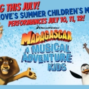 GloveArts’ summer youth theatre program kicks off our summer performance season with our Summer Youth Musical – Dreamworks’ Madagascar—A Musical Adventure KIDS.
