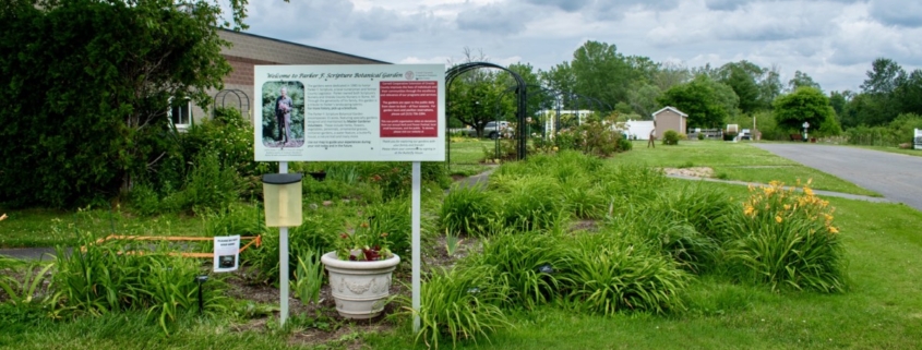 Parker F. Scripture Botanical Gardens located at the CCE Oneida County Office