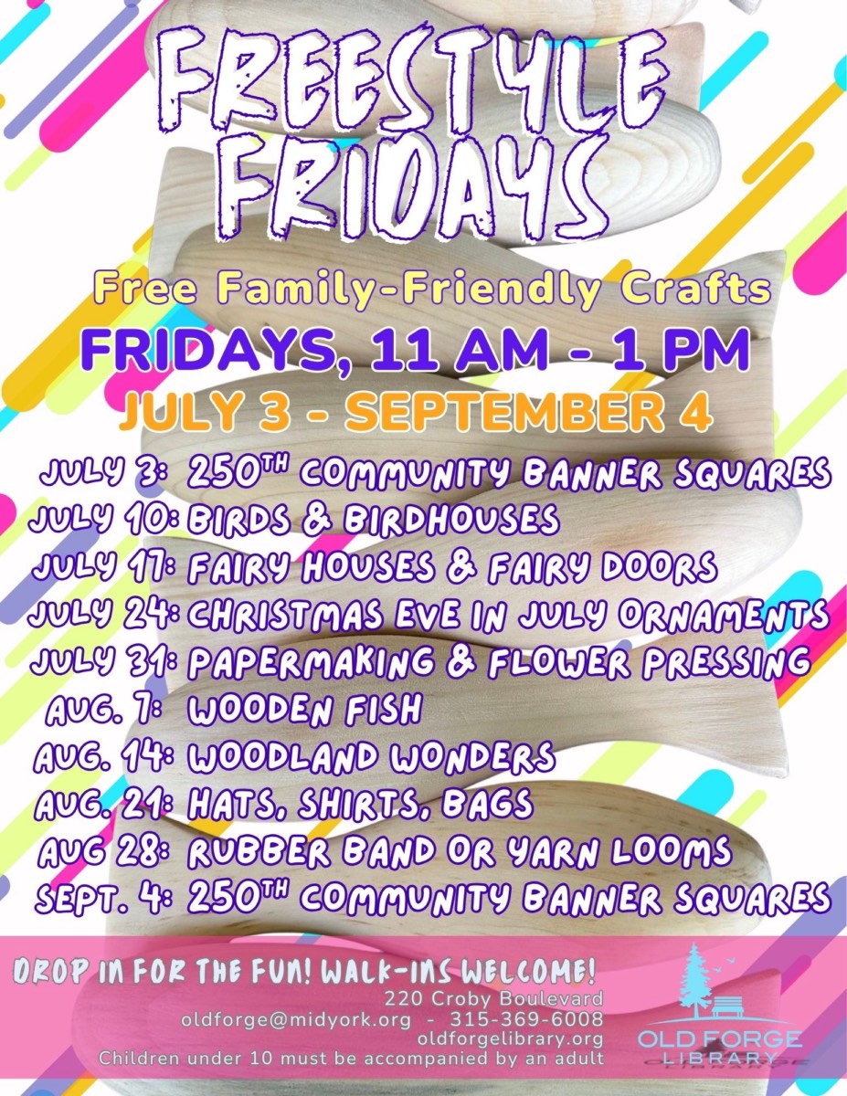 Freestyle Fridays: Crafting Your Way