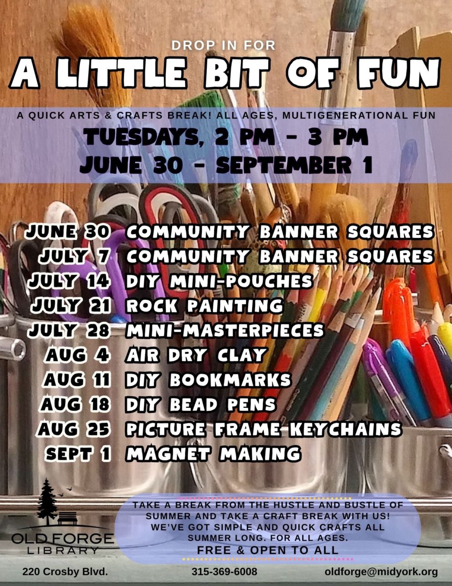 A Little Bit of Fun Craft Drop-In