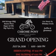 Chrome Pony Grand Opening
