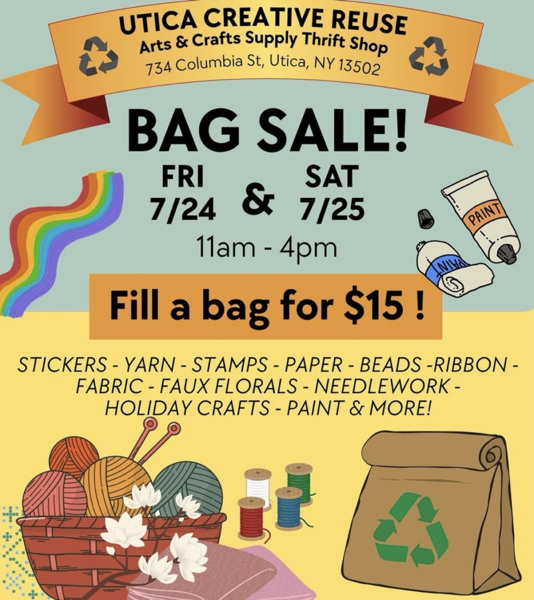Utica Creative Reuse Bag Sale