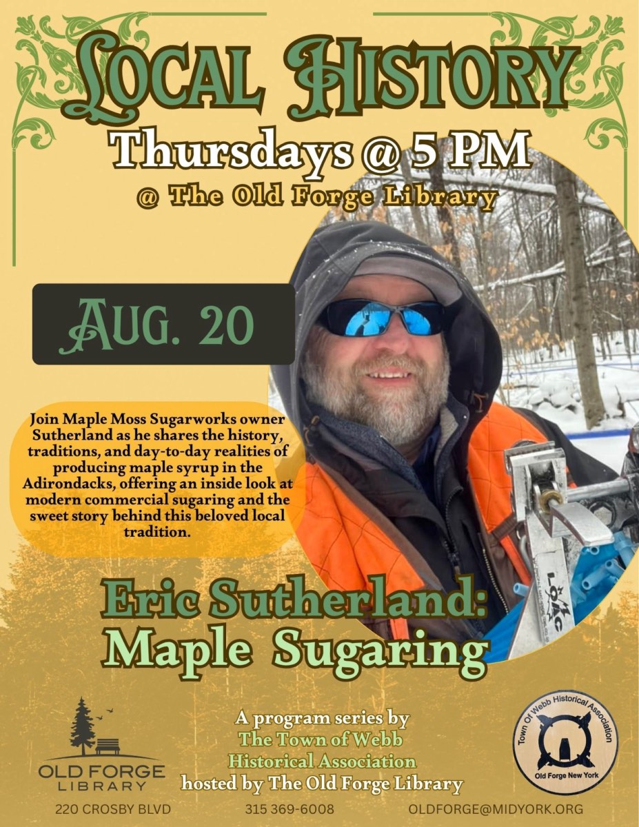 Local History: Eric Sutherland, Maple Sugaring