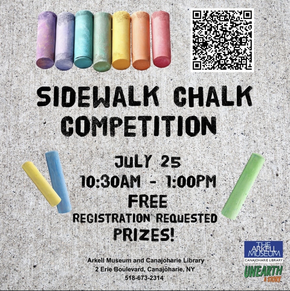 Sidewalk Chalk Competition