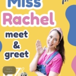 Your favorite blue pup pal at Utica Zoo this Saturday with MISS RACHEL!