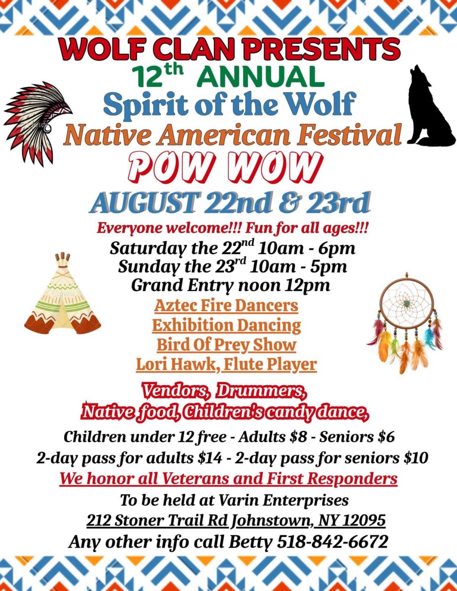 Spirit of the wolf native American festival and powwow