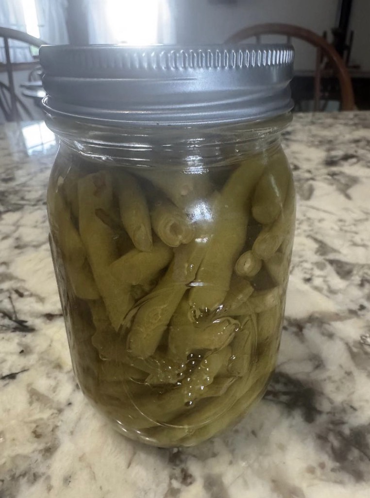 PICKLED GREEN BEANS