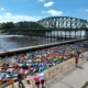Paddlers make their way through Mohawk River Lock E12 during the 2025 Montgomery County Kayak-a-Thon. Participants in this year’s event will once again experience the lock as they paddle from Canajoharie to Fonda on Aug. 22.