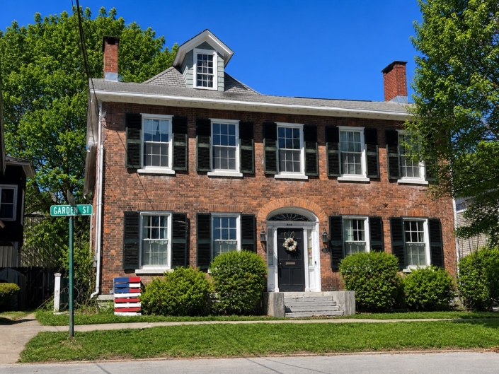James Sanders Home. Photograph © Elizabeth Spraker. James Sanders Home. Photograph © Elizabeth Spraker.