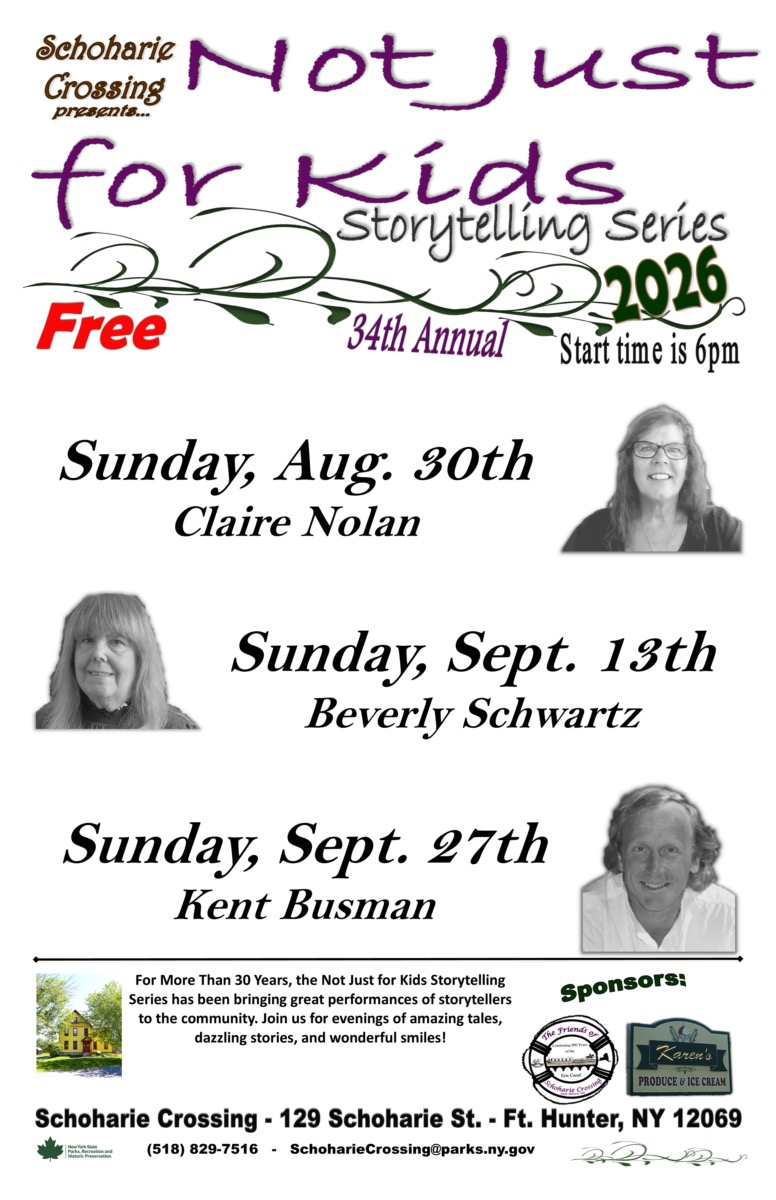 Not Just for Kids Storytelling Series Celebrating 34th Anniversary