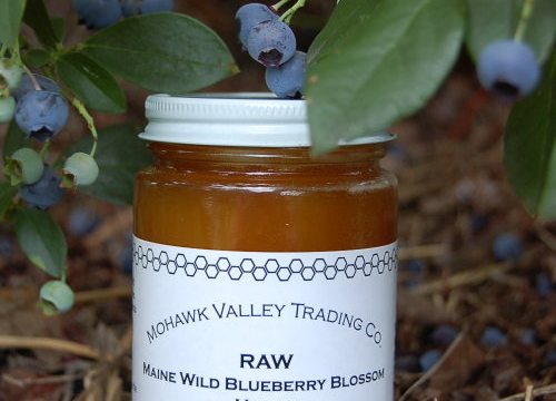 raw-blueberry blossom honey-mohawk-valley-trading-company
