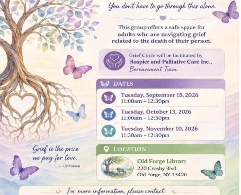 Old Forge Library Grief Circle