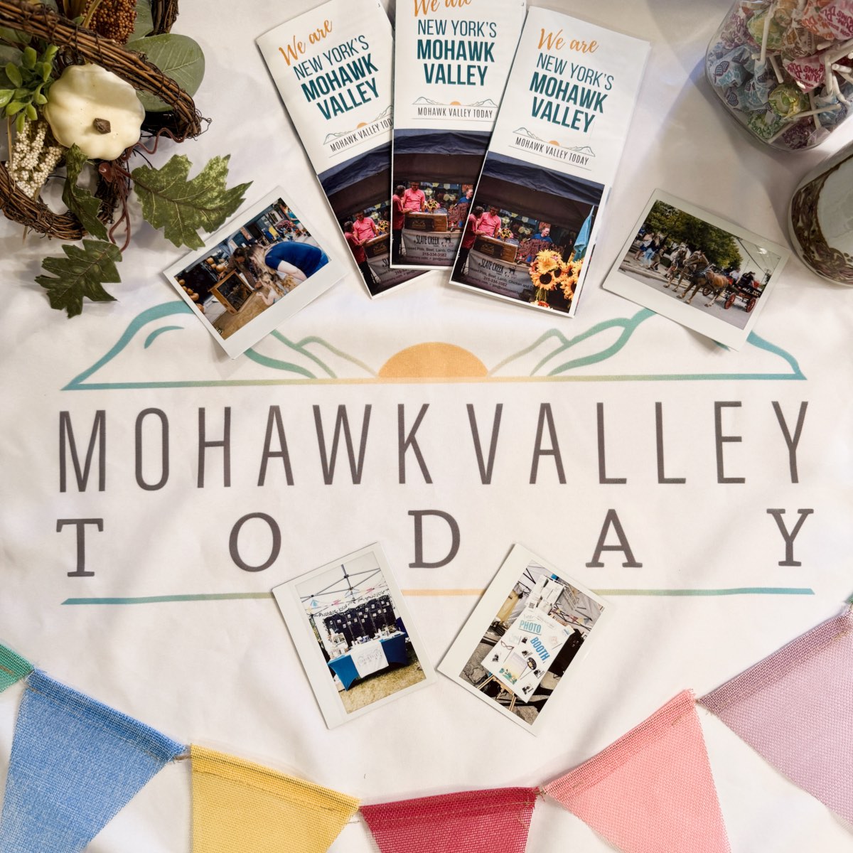 Mohawk Valley Today Photo Booth at the Mohawk Valley Garlic and Herb Festival