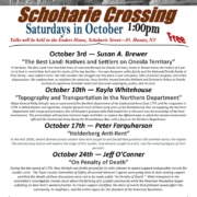 2026 Schoharie Crossing History Lecture Month Series