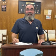 Veteran David Mitchell is pictured on his 75th birthday after the Montgomery County Legislature passed a local law providing a property tax exemption for totally disabled veterans.