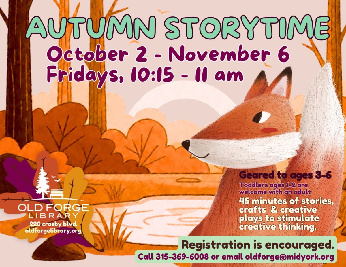 Story Time at the Old Forge Library
