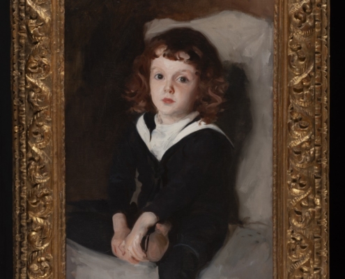 Portrait of Laurence Millet, 1887, John Singer Sargent, oil on canvas, Fenimore Art Museum, Cooperstown, New York, Gift of the Eugene V. and Clare E. Thaw Charitable Trust. N0013.2023. Photograph by Richard Walker.