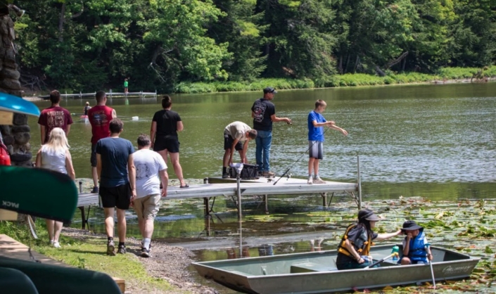 Pine Lake at Hartwick College