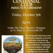 2026 Gloversville Centennial Club Inductees