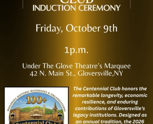 2026 Gloversville Centennial Club Inductees