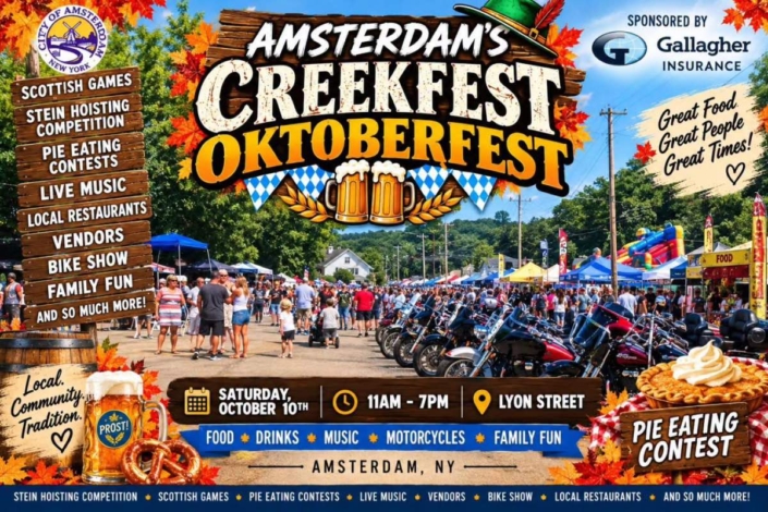 City of Amsterdam Creekfest Octoberfest