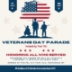 2026 City of Amsterdam Veterans Day Parade